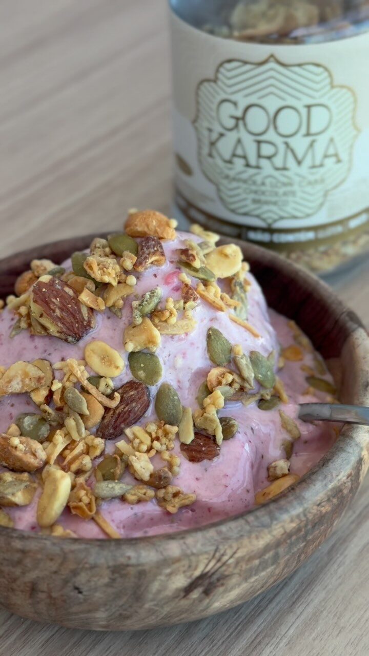 Instagram post from goodkarmagranola. This post is in position 3.