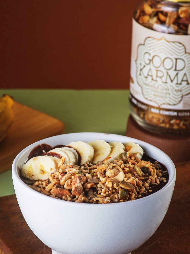 Instagram post from goodkarmagranola. This post is in position 4.
