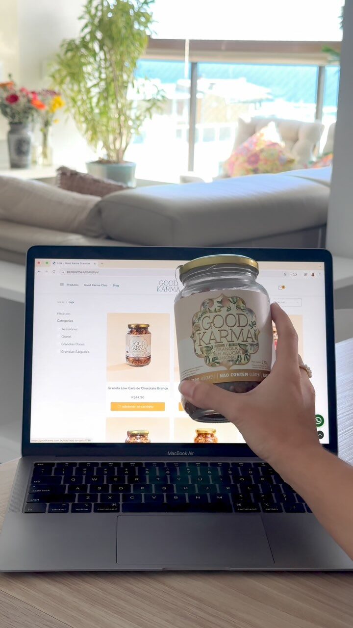 Instagram post from goodkarmagranola. This post is in position 4.